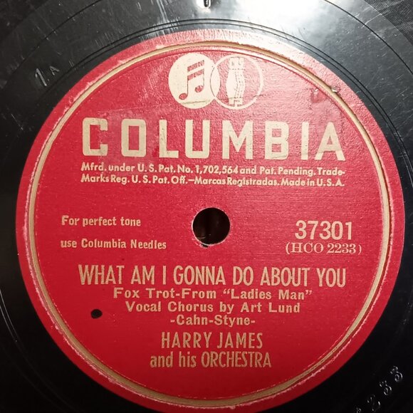 Harry James & His Orchestra - 2 Shellac 78RPM Record Bundle - Circa 1940's - Picture 2 of 5